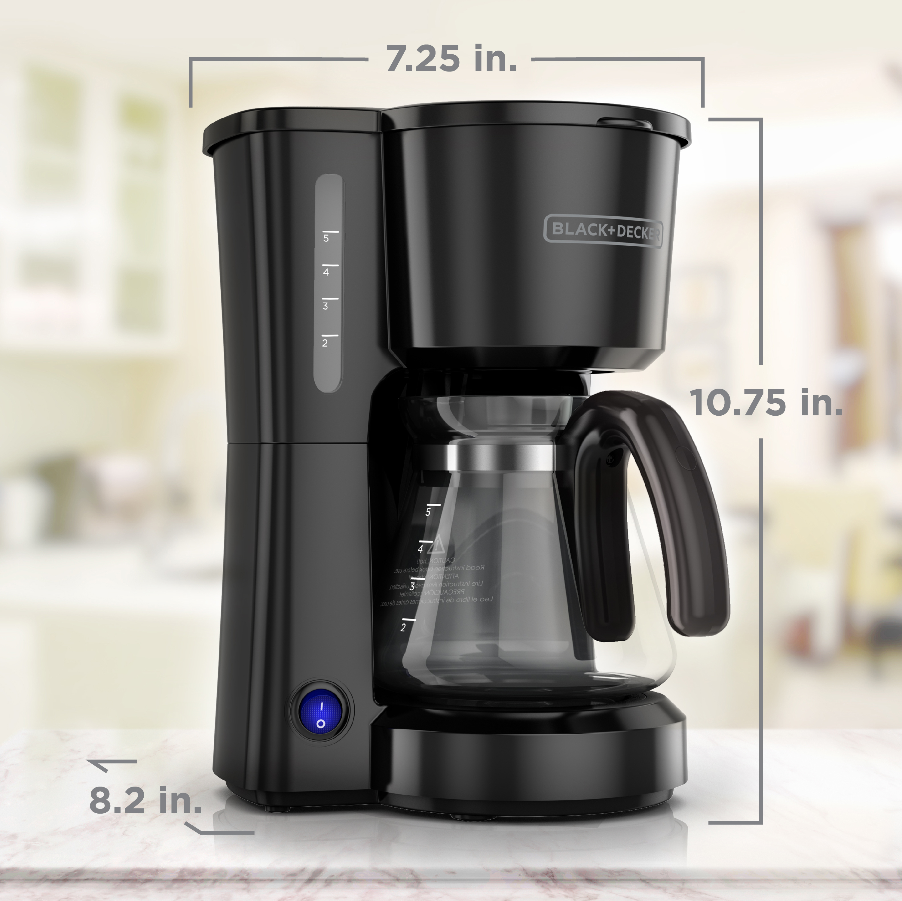 5 Cup Coffeemaker CM0700B BLACK DECKER